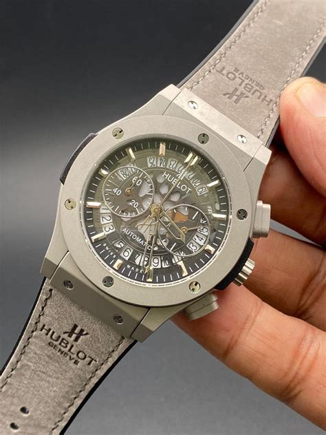 hublot geneve chronograph grey|hublot geneve automatic price.